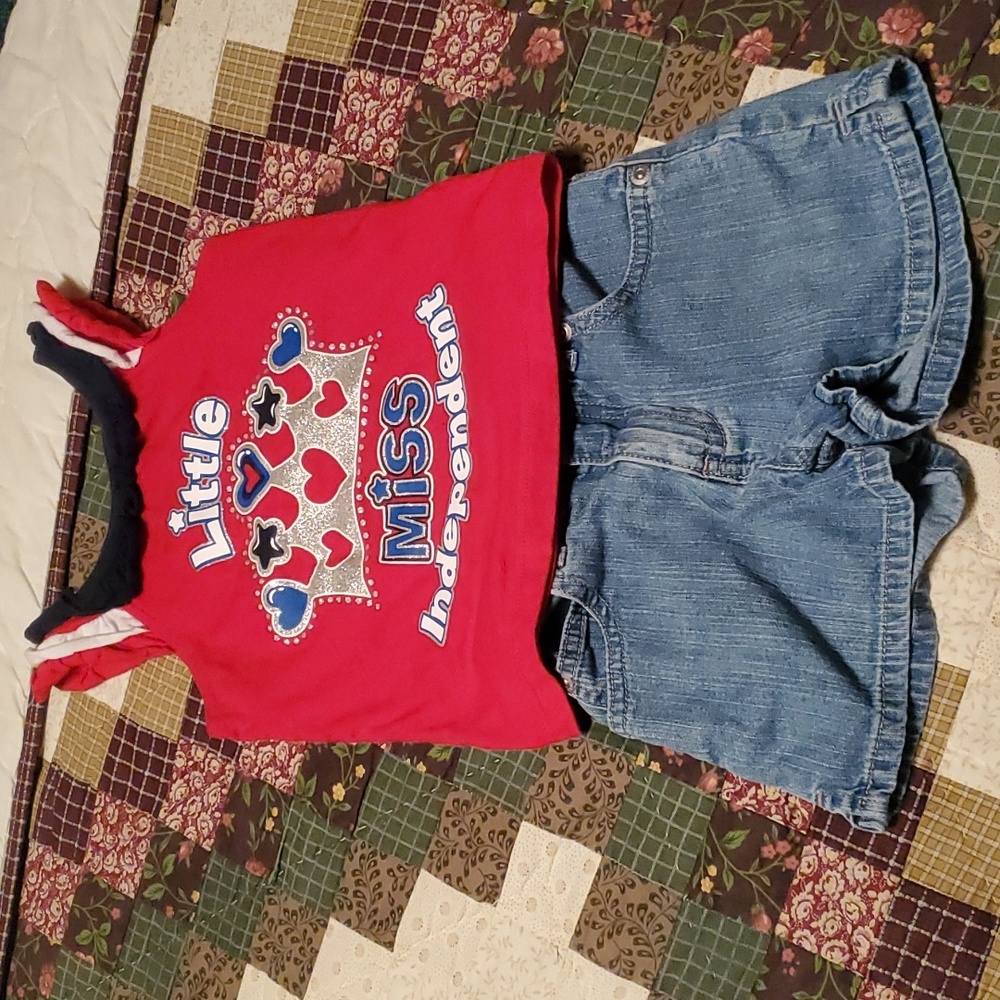 2T Shirt and Short Set